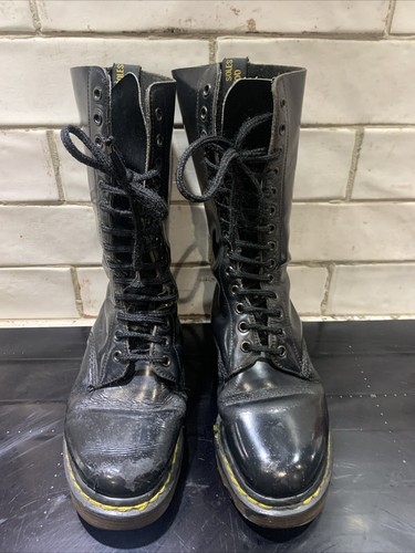 Stivali neri martens - dr, made