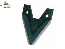 LAMETTA SEZIONE  A 2 FORI PER BARRA FALCIANTE BCS 622 5 PEZZI