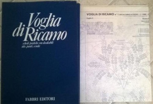 Voglia ricamo decalcabili - di,