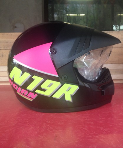 Casco enduro vintage - , nolan