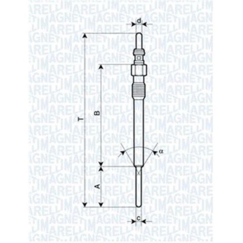 Candela magneti marelli per - candela,