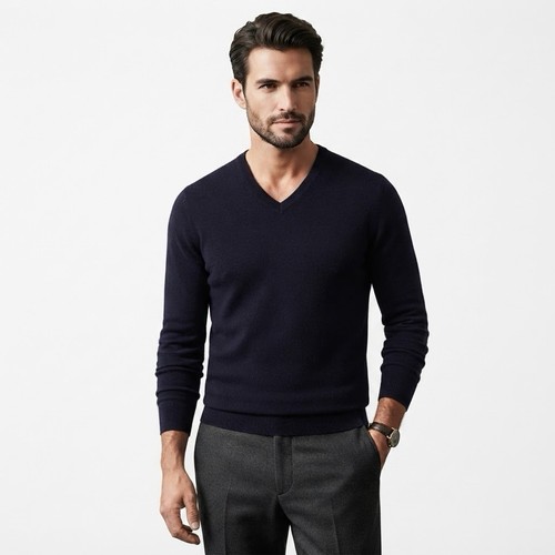 Pullover uomo con collo a - uomo, l
