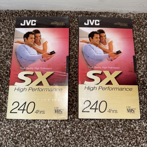 Videocassette vhs vuote jvc - vhs,