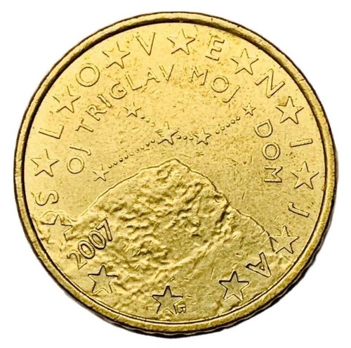 Centesimi slovenia 2007 con - 50,
