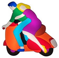 Marco lodola vespa scultura - lodola,