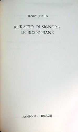 Romanzi vol james henry - romanzi.,