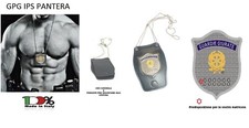Porta placca Collo Cintura REPUBBLICA® GPG-IPS Guardie Giurate GPG 1WB