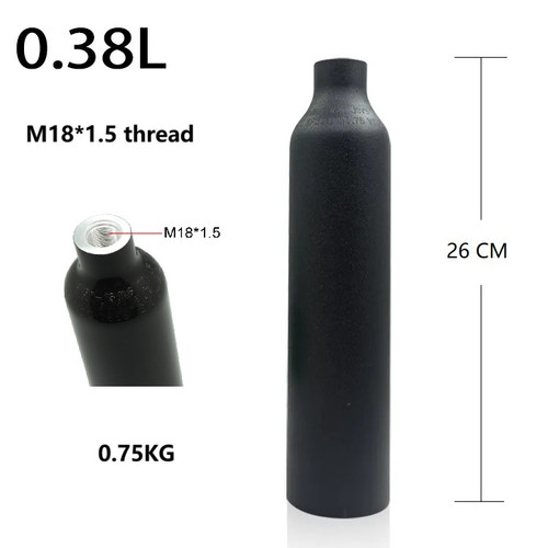 4500psi pcp paintball l - paintball, 0,38
