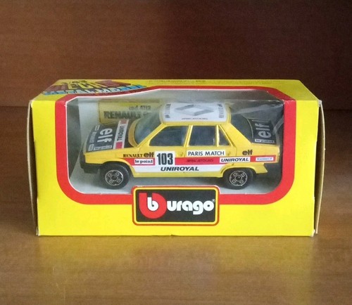 Burago renault 9 rally - renault,