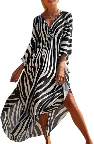 Donna kaftan abito - donna,