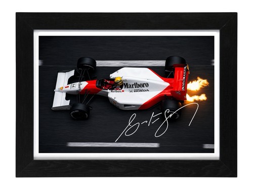 Foto autografo firmato ayrton - foto,