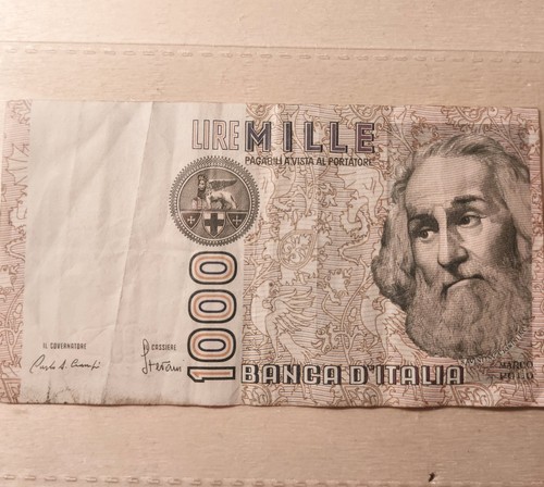 Mille lire marco - lire,