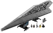 LEGO 10221 UCS Super Star Destroyer completo, senza scatola, condizioni moderate 