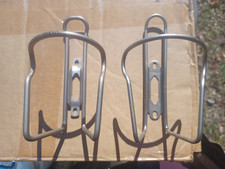 Due Gabbie Bottiglie Acqua Acciaio Inox Blackburn Strada/MTB - 1 Paio Gabbie