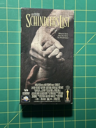 Schindlers list vhs 2004 - list, (vhs,