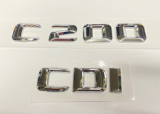 Scritta Mercedes Posteriose