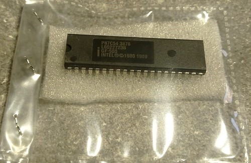 Cpu intel p87c54 - pin, dip
