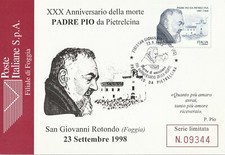 1998 Italia FDC XXX