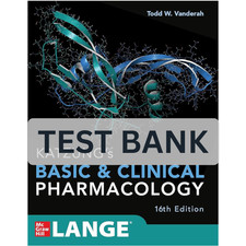 Test Bank Katzung's