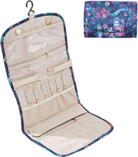 'Cleo' Organizzatore Rotoli Di Gioielli Da Viaggio, Portagioielli, Porta Orecchi