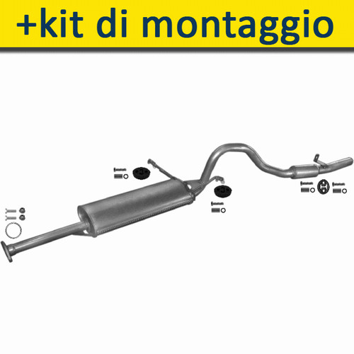 Silenziatore marmitta - silenziatore,