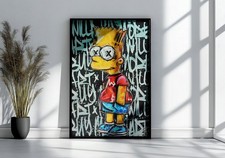 Poster o tela Bart Simpson - I