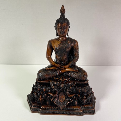 Vintage brown resin - vintage, 9"