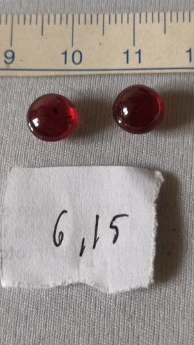 Rubini birmani cabochon - birmani,