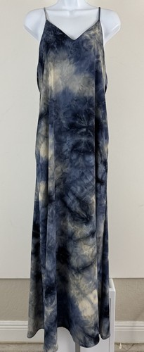 Abito maxi slip - , blu