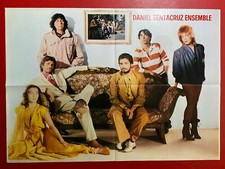 (A48) DANIEL SENTACRUZ ENSEMBLE , POSTER 61x43 cm Skorpio 23/8/1979 Musica