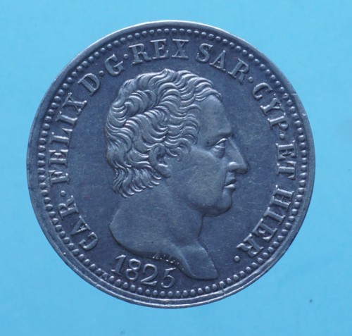 Carlo felice lira 1825 - felice,