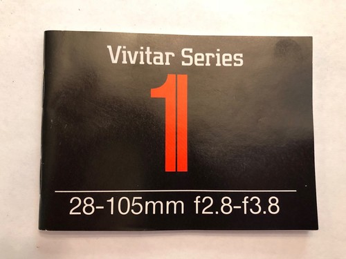 Vivitar series 105mm - series, 28-105mm
