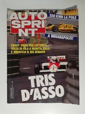 Auto Sprint, 1986 n. 20, Prost, Indianapolis, Ferrari