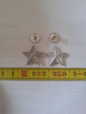 Stelle stellette truppa Bavero Per Mostrine Regio Esercito  ww2 Fanteria