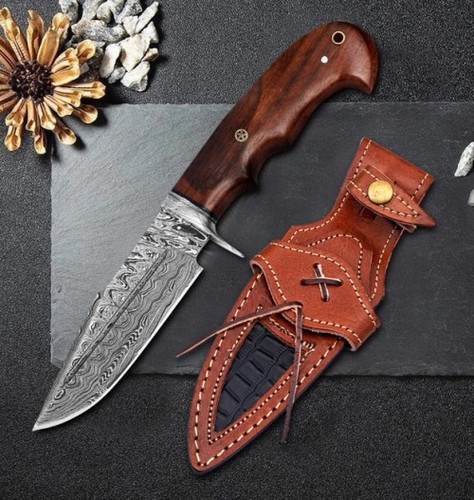 Coltello acciaio damasco - di,