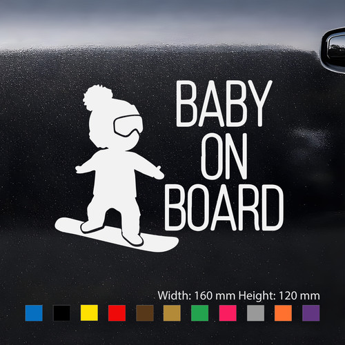 Decalcomania snowboard bambino - decalcomania,