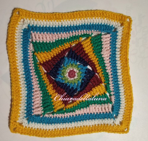 Granny square uncinetto