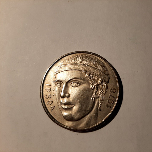 Medaglia gettone moneta - moneta, ipsoa