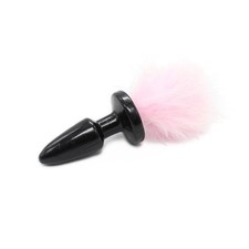 Plug anale coda rosa dildo