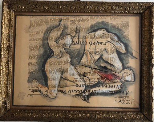Vecchio disegno pastello - a,