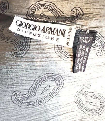 Giorgio armani sciarpa unisex - giorgio,