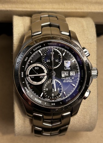 Tag heuer link cronografo - tag,