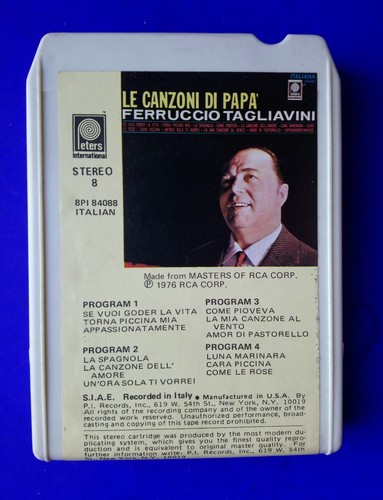 Cassetta stereo 8 - 🔵,