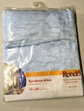 Tendone unito 150x280cm azzurro tenda interni finestra arredo casa Alice 