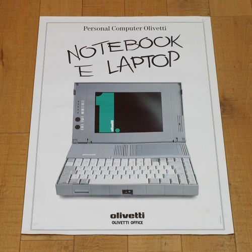 Notebook laptop poster - notebook, e
