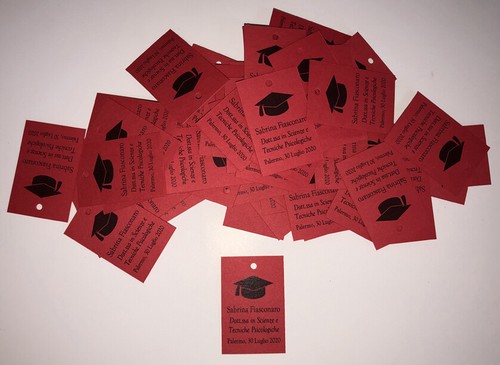 Bigliettini confetti per