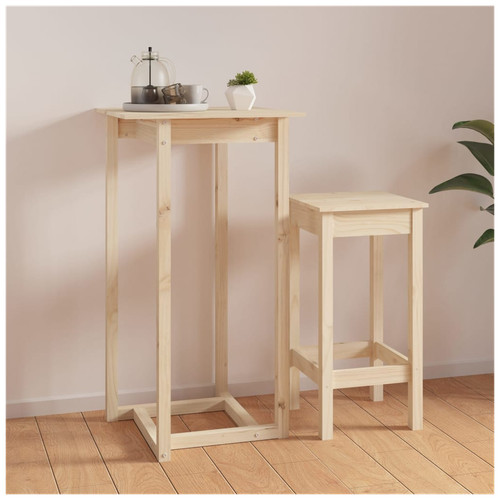 Tavolo bar 60x60x110 legno - 60x60x110, cm