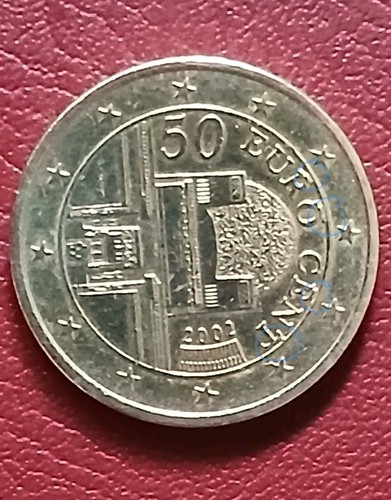Centesimi euro austria - 50, di