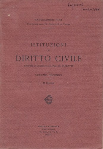 Istituzioni diritto civile - istituzioni, di