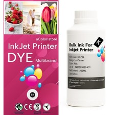 Ricarica inchiostro HP Epson Canon Brother kit per cartucce stampante 250ml BK